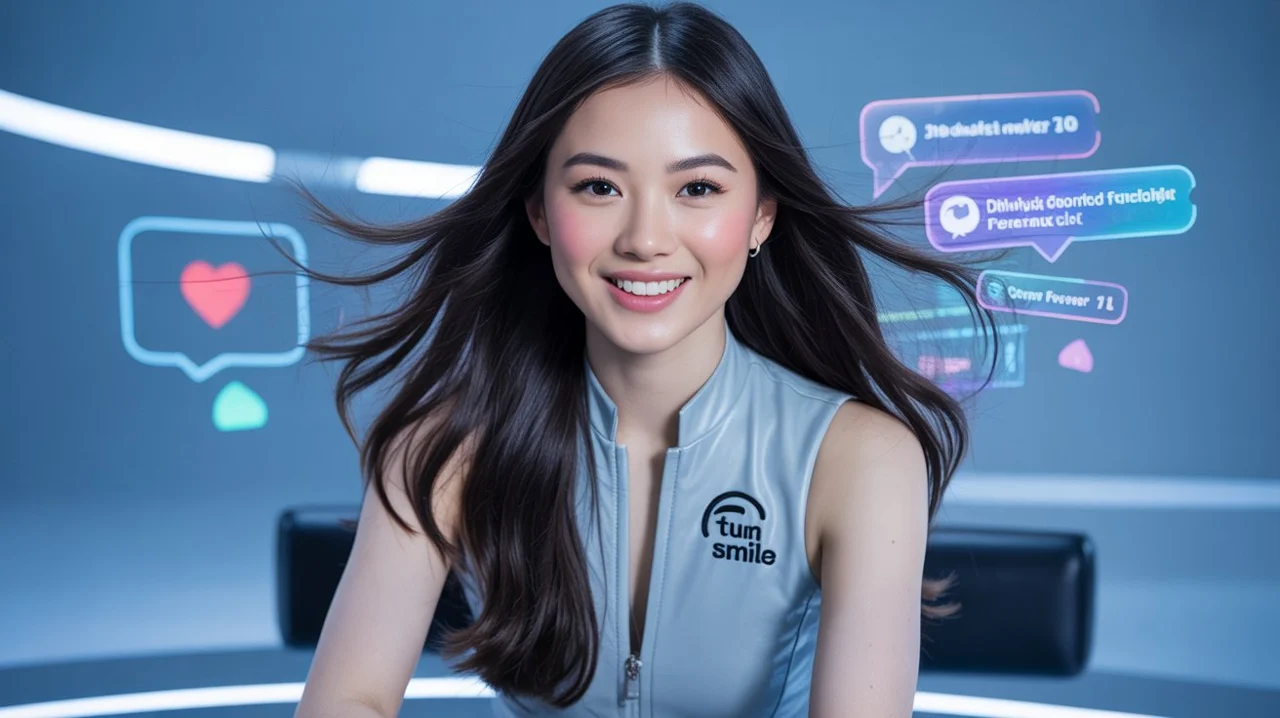 Nhân vật AI minh họa trong hệ sinh thái GenAidol