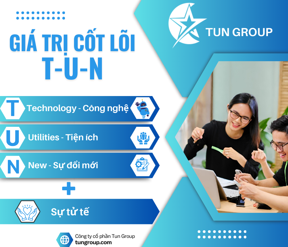 Giá trị cốt lõi Tun Group